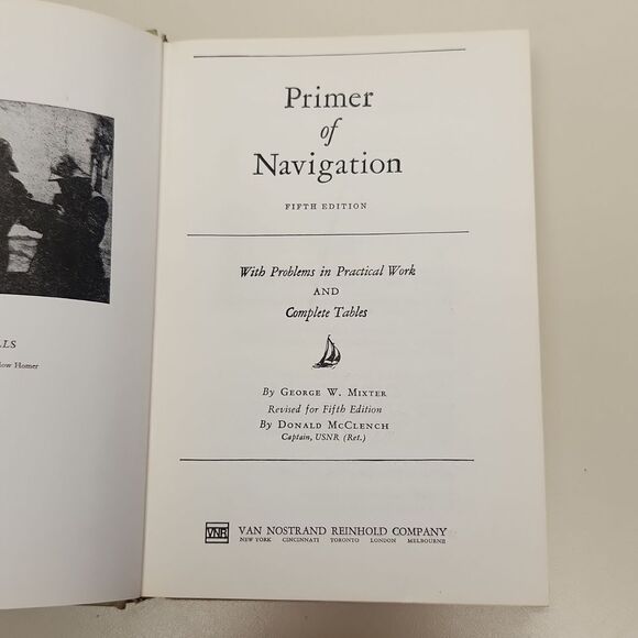 Primer Of Navigation 5th Edition by George W. Mixter Hardback 1967 - Picture 4 of 9